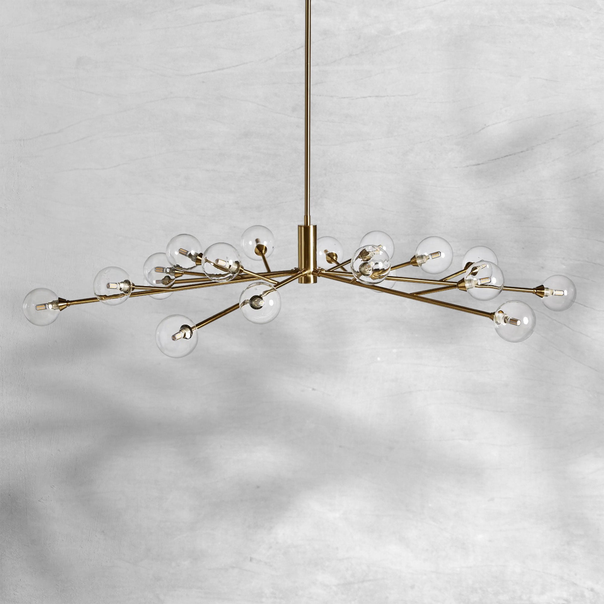 Apollo Round Chandelier 36"47"59"