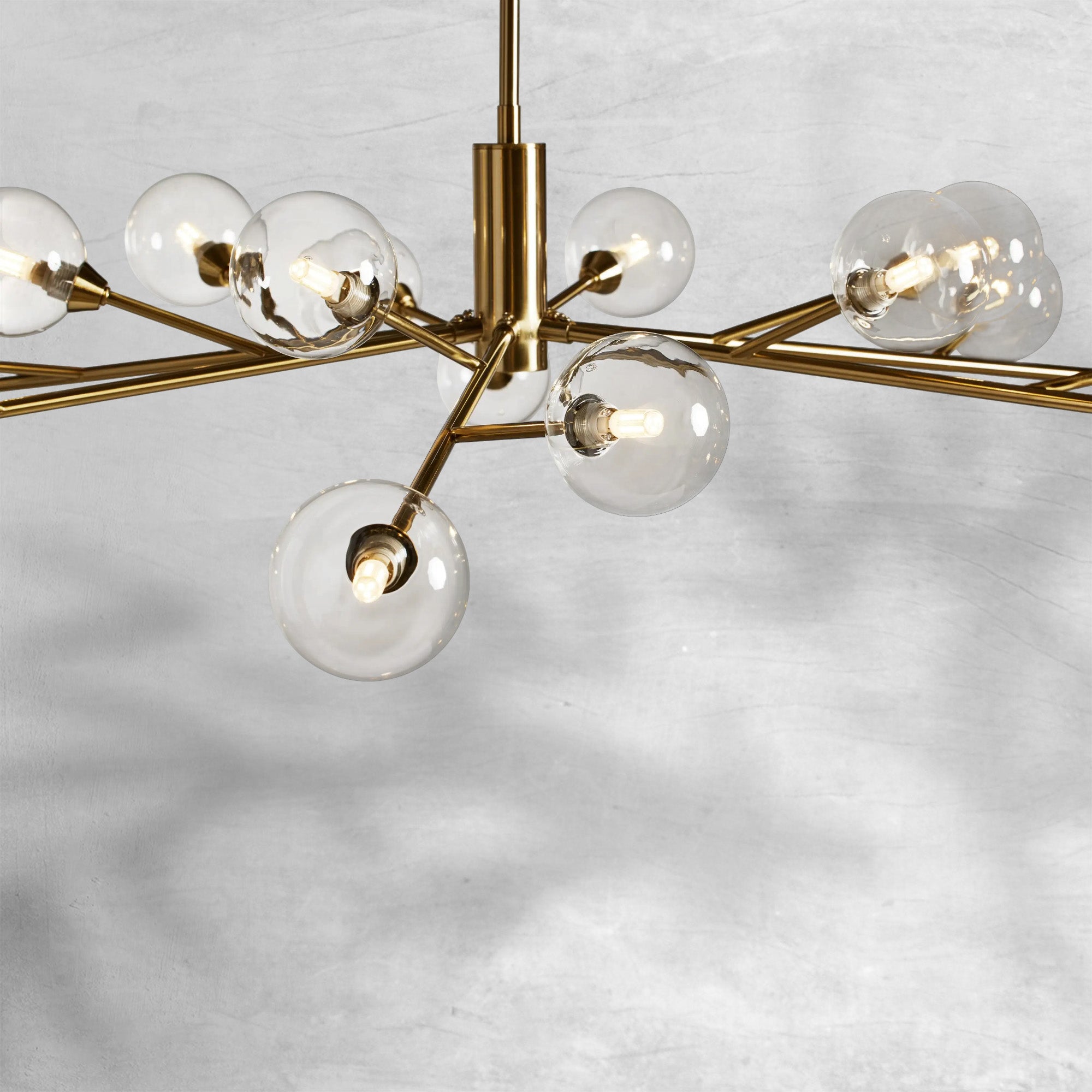 Apollo Round Chandelier 36"47"59"