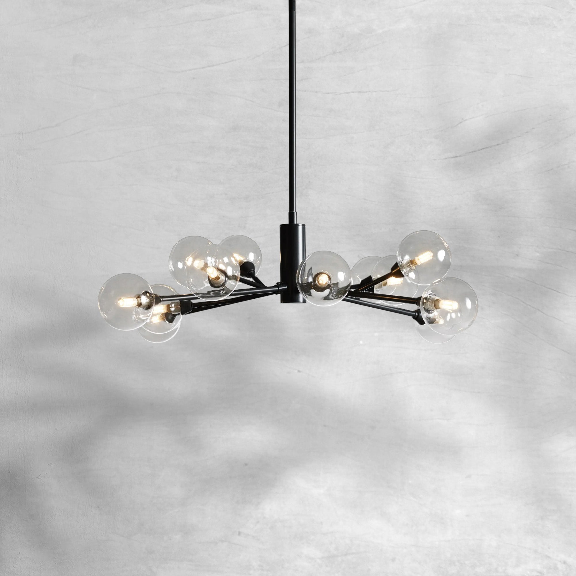 Apollo Round Chandelier 36"47"59"
