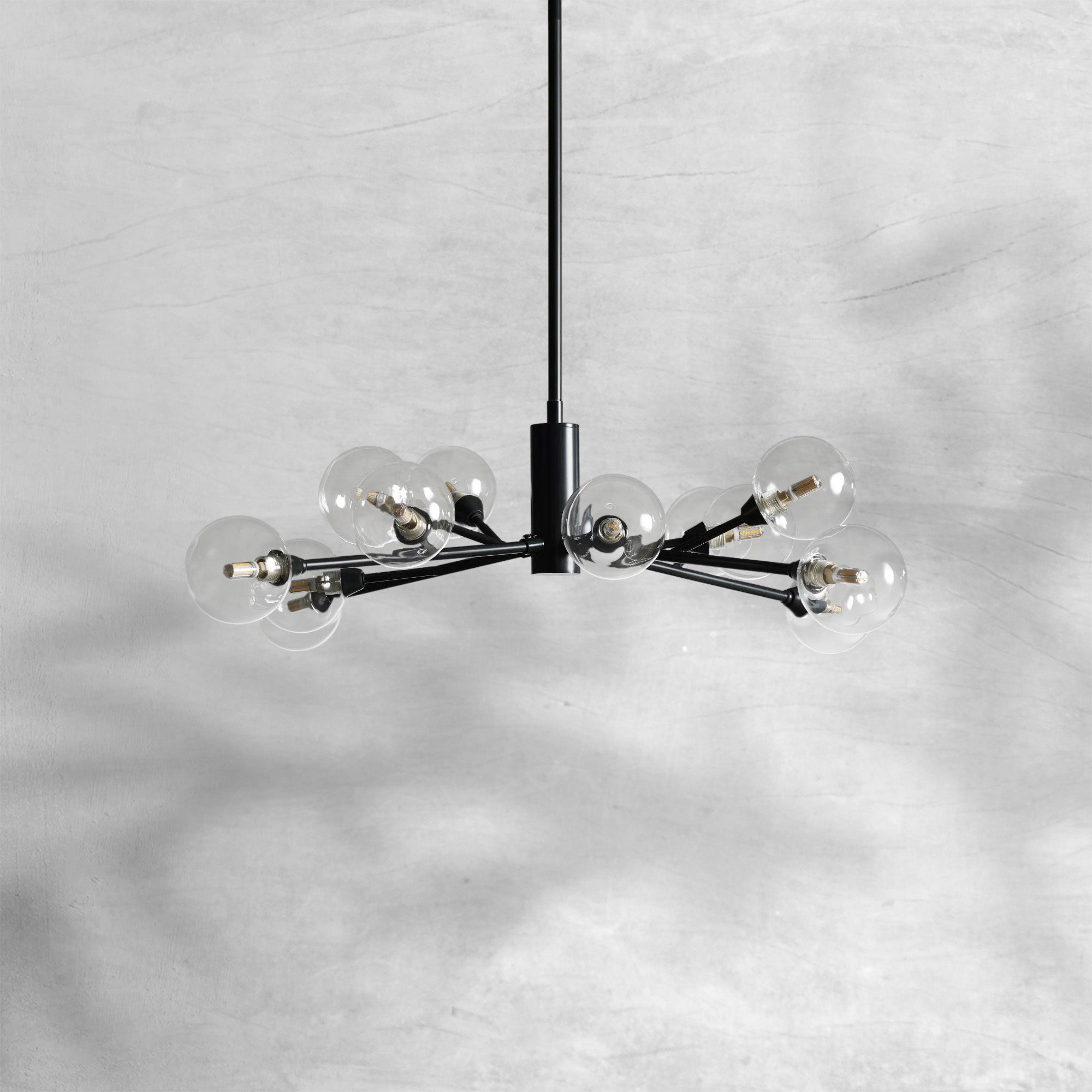 Apollo Round Chandelier 36"47"59"