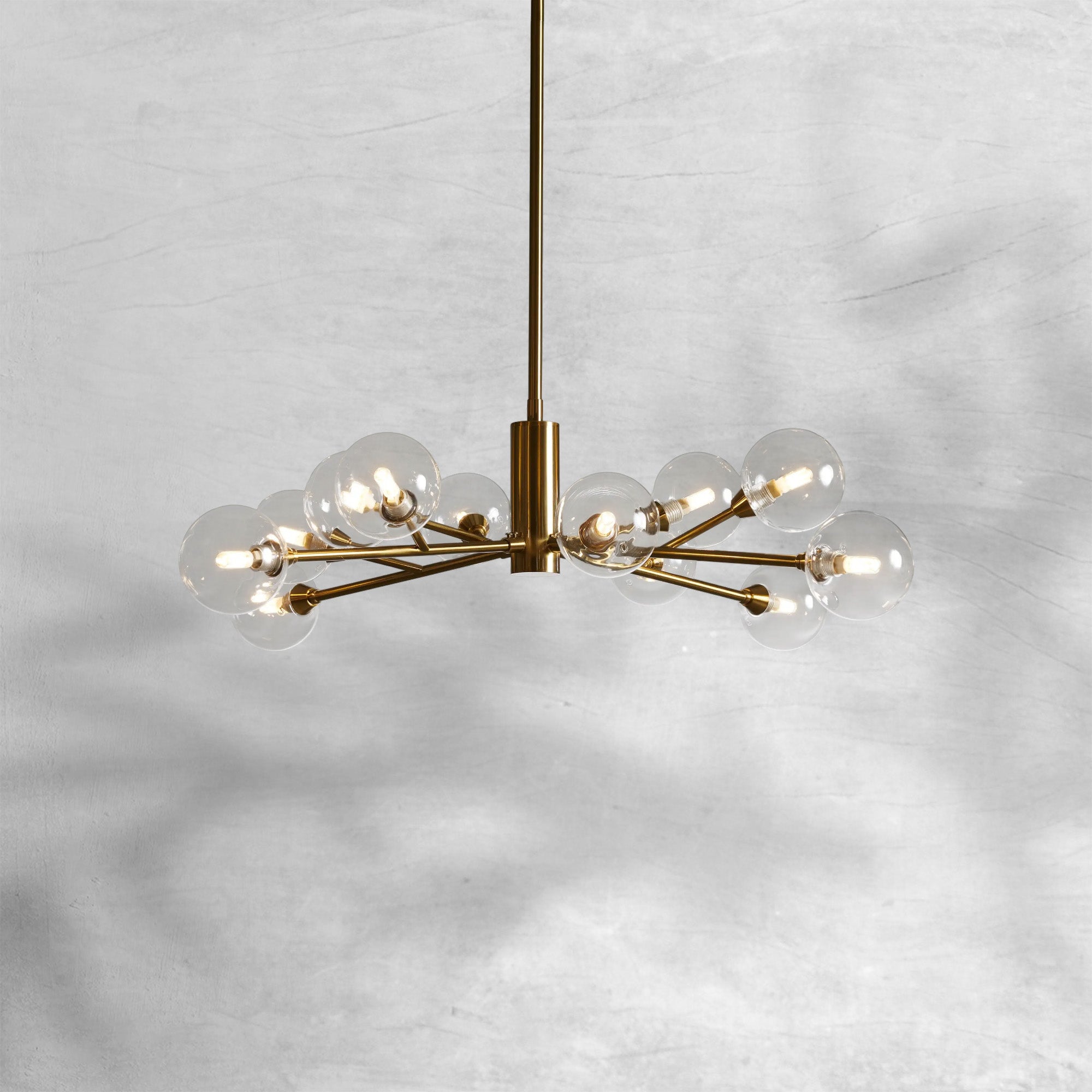Apollo Round Chandelier 36"47"59"