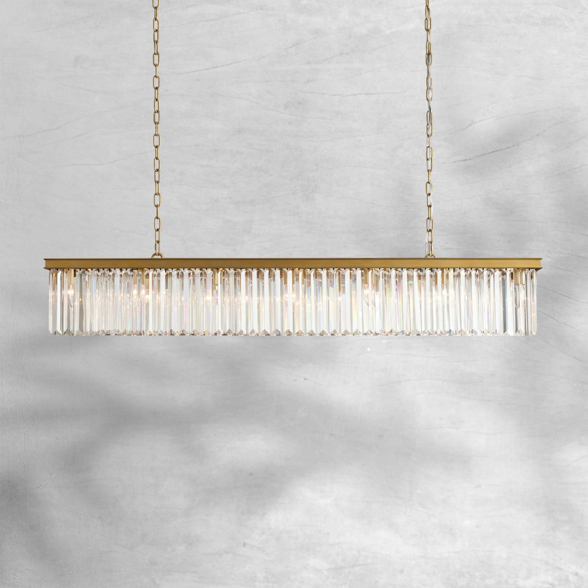 Leyland Rectangular Chandelier 60''72''