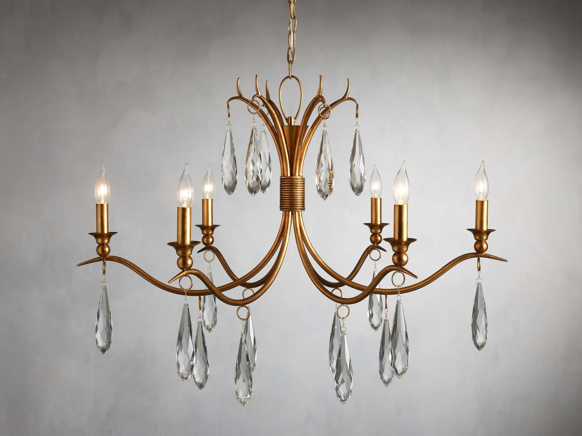 Celine Chandelier 36'' 59''