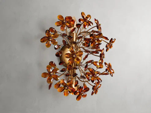 Fiore Colored 2-Light Wall Sconce 14"H