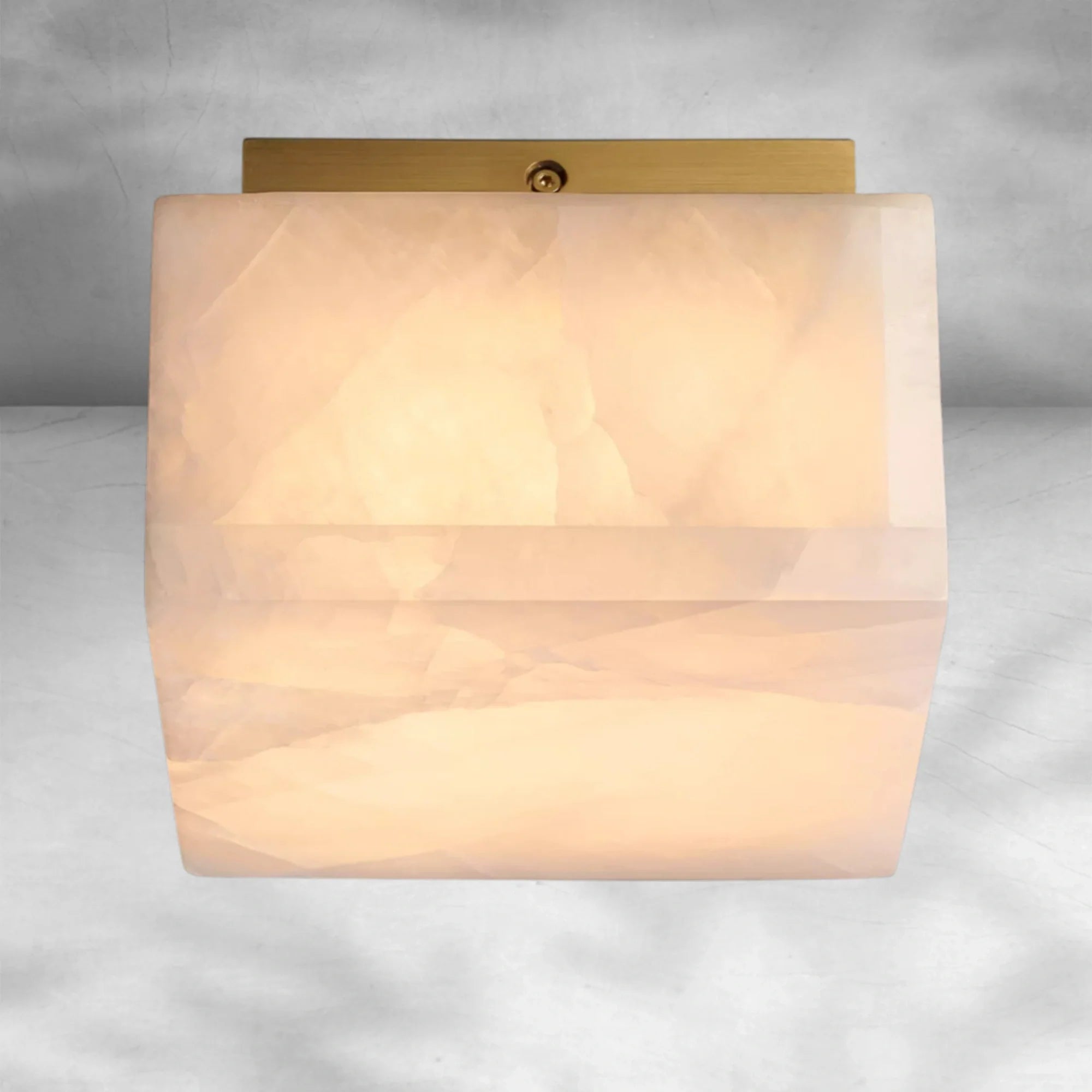 Rivaga Calcite Square Flushmount 6"10"14"