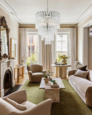 9 Light 20" Wide LED Lorelei Round Tiered Chandelier in Black Chain use for dining room American chandelier