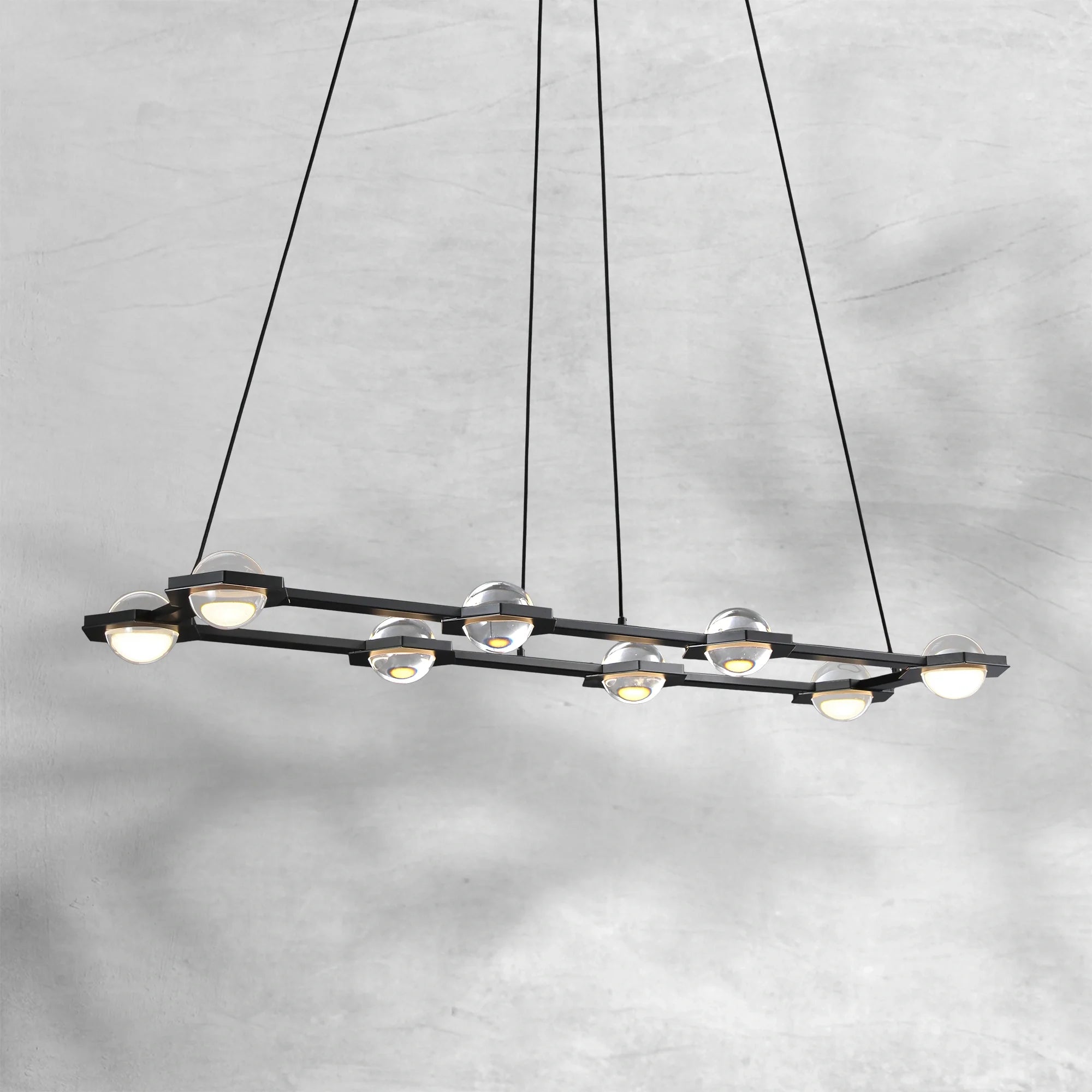Eclatamt Rectangular Chandelier 54"72"