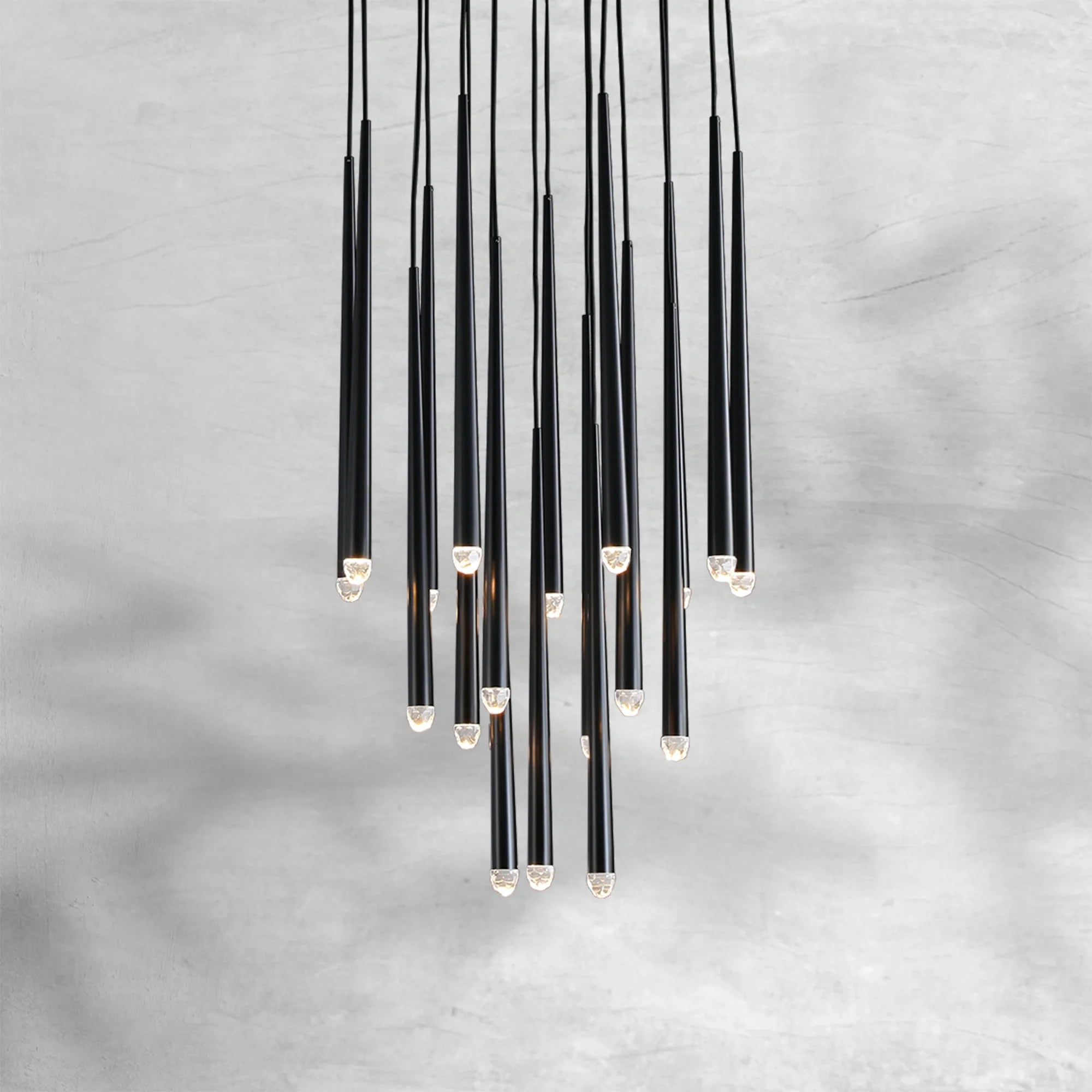 Aquitain Modern Round Chandelier 30"