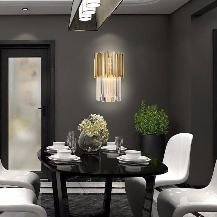 Aria Enoch Crystal Grand Wall Sconce