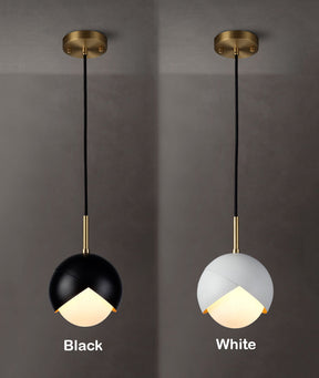 Copper Ball Pendant Lighting Diameter 6"