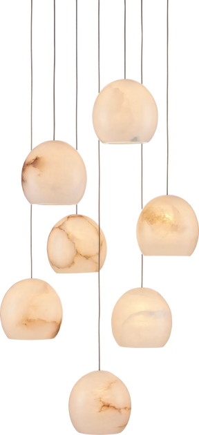 Maeva Round Chandelier 3/7/15/36 Light
