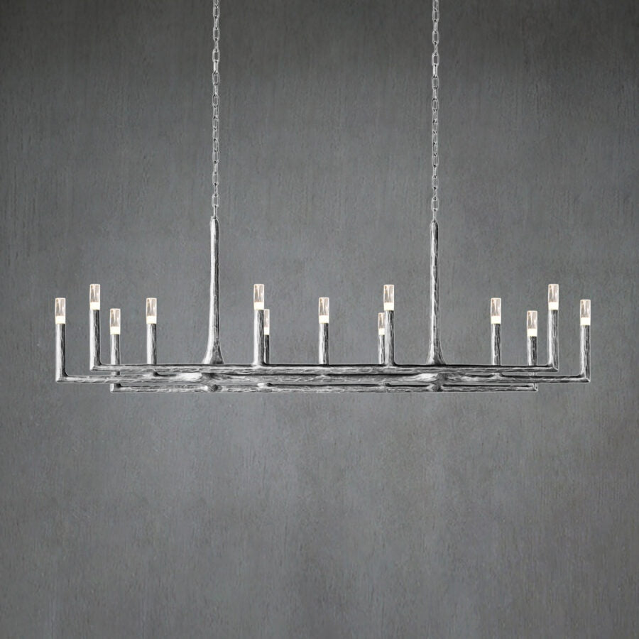 Thod Linear Chandelier 72", Luxury Interior Decoration Lamp