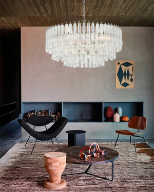 9 Light 20" Wide LED Lorelei Round Tiered Chandelier in Black Chain use for dining room American chandelier