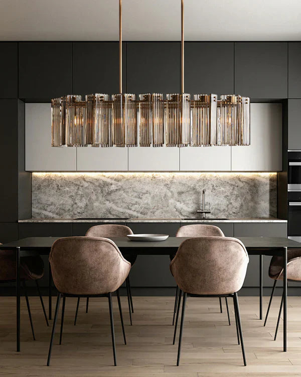 Delsie Oval Chandelier 51''63''72''