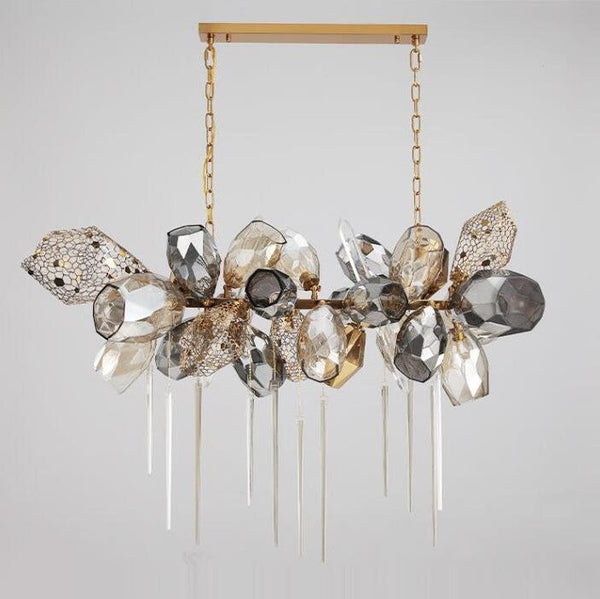 Modern Wine Glass Shape Chandelier Italian Light Luxury Light Fixture for Dining Room/Living Room