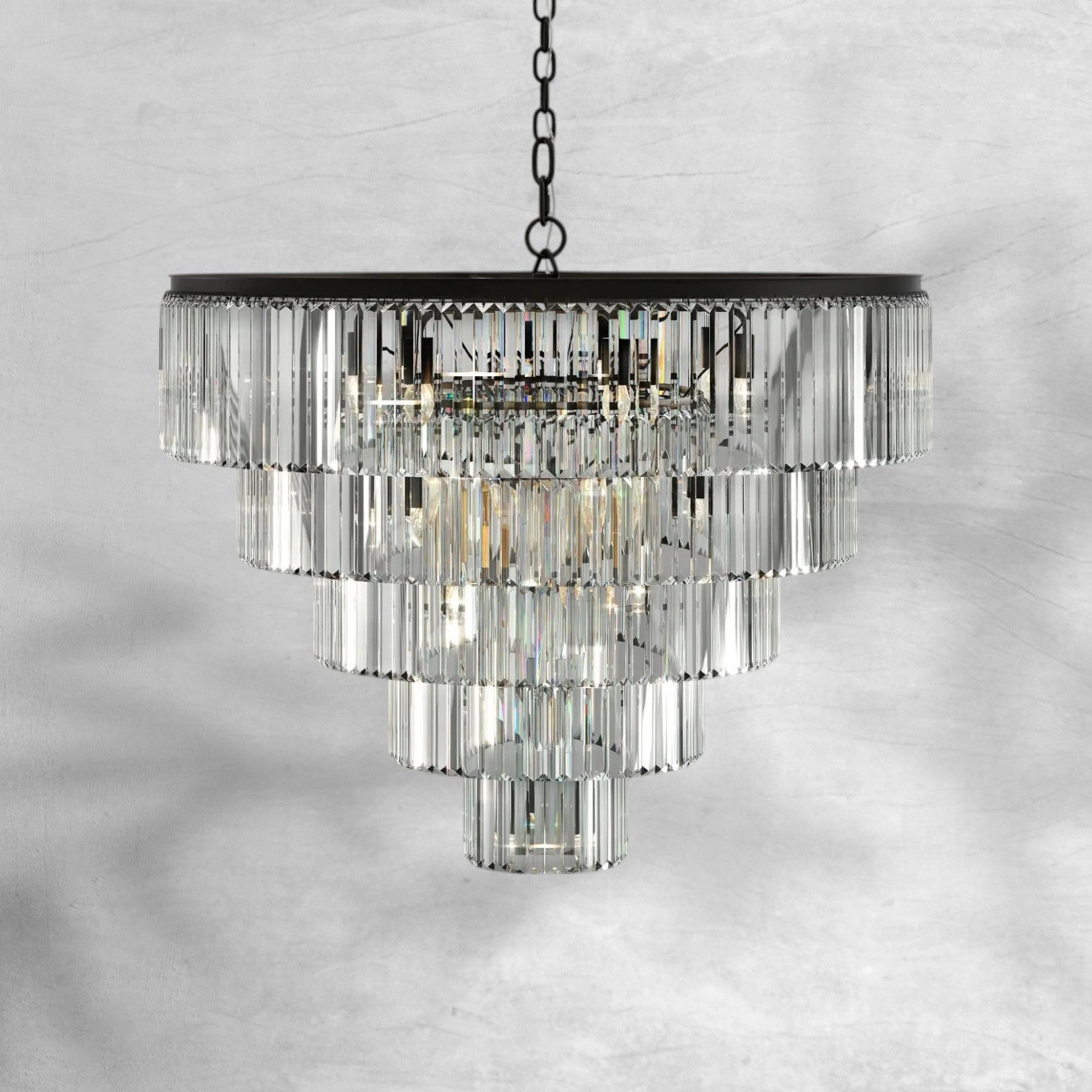 Leyland Tiered Round Chandelier