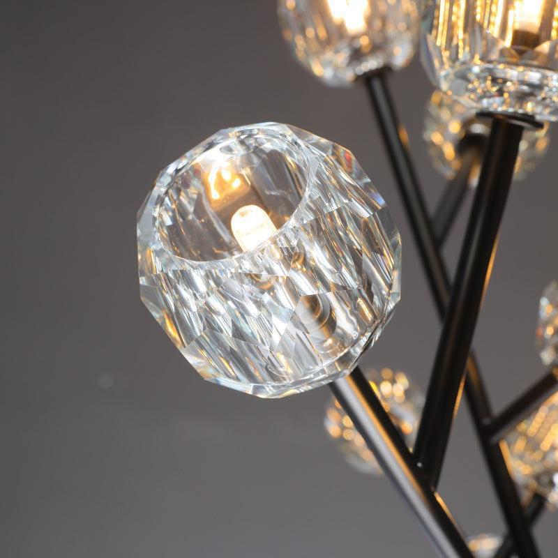 Bille De Crystal Glass Round Chandelier 24"36"48"60"72"
