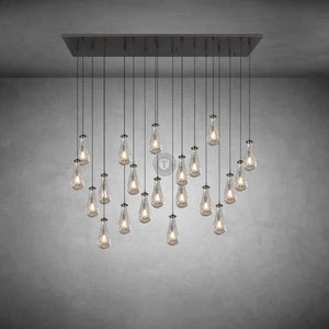 Raindrop Rectangular Chandelier