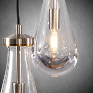 Raindrop Rectangular Chandelier