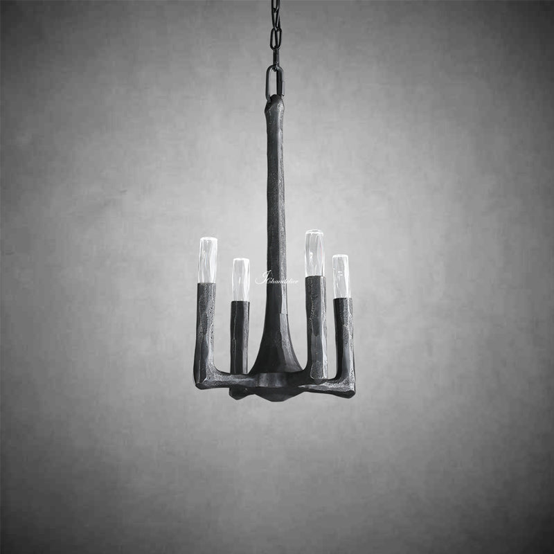 Thaddeas Forged Pendant Light 12"