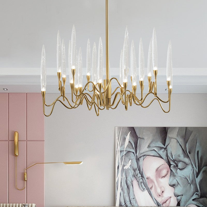 Aria Crystal Candlestick Chandelier