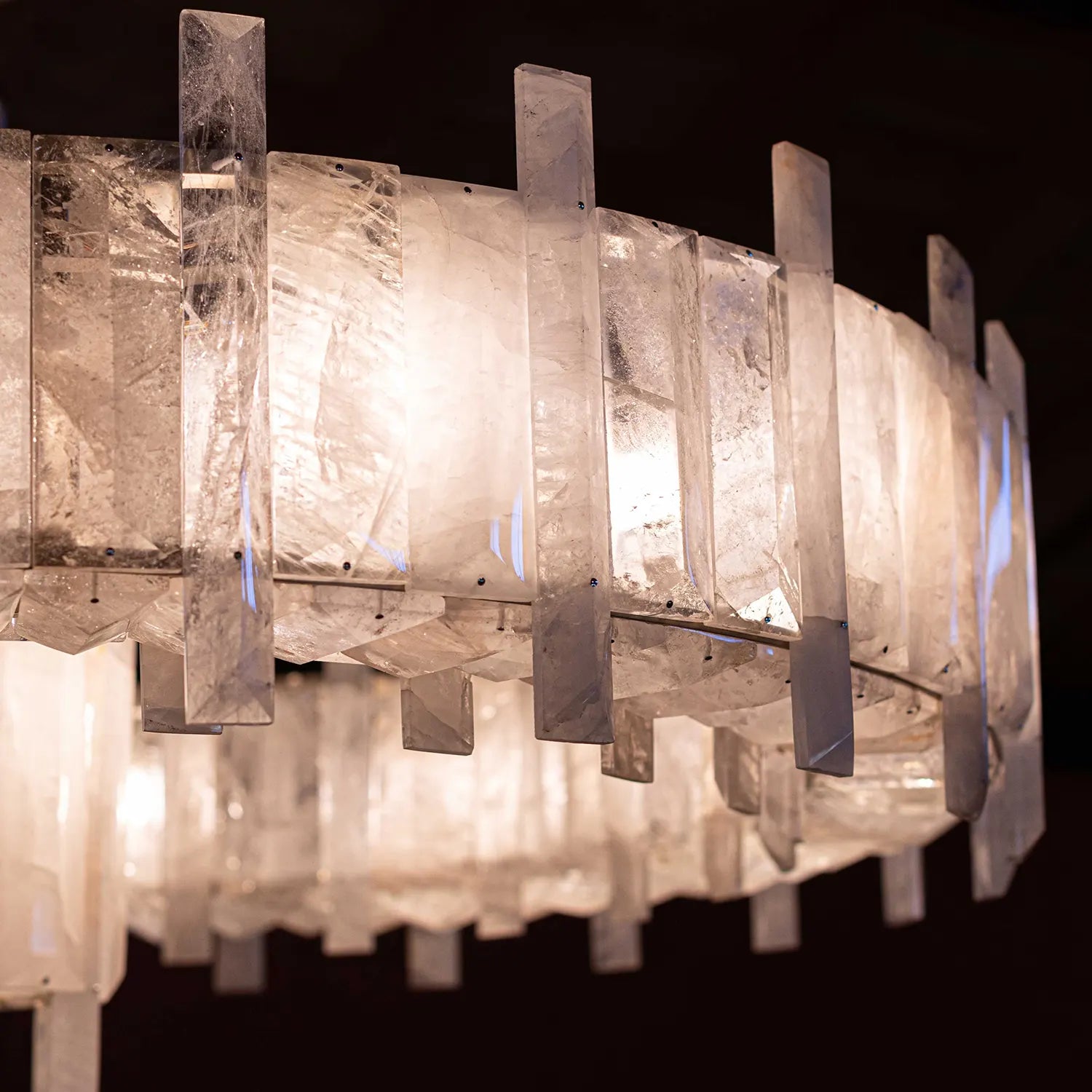 Saturn chandelier
