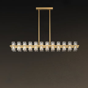 Reger Crystal Rectangular Chandelier48" 54" 72"