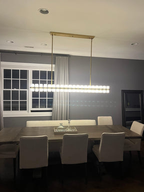 Reger Crystal Rectangular Chandelier48" 54" 72"