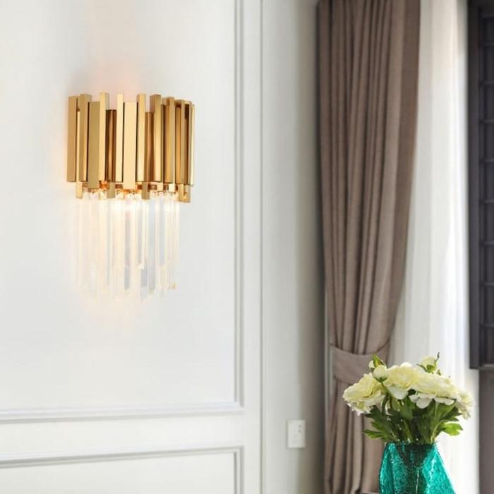 Aria Enoch Crystal Grand Wall Sconce