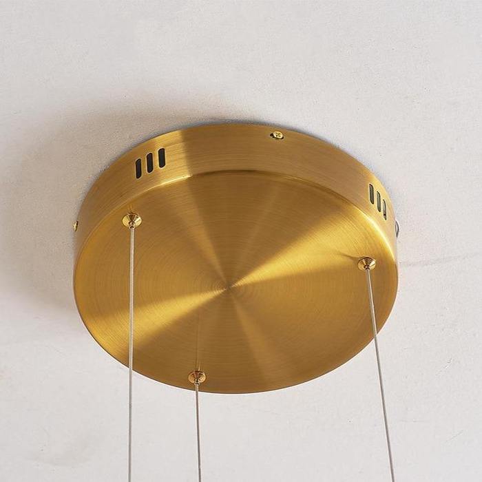 Doris Double Ring Crystal Chandelier