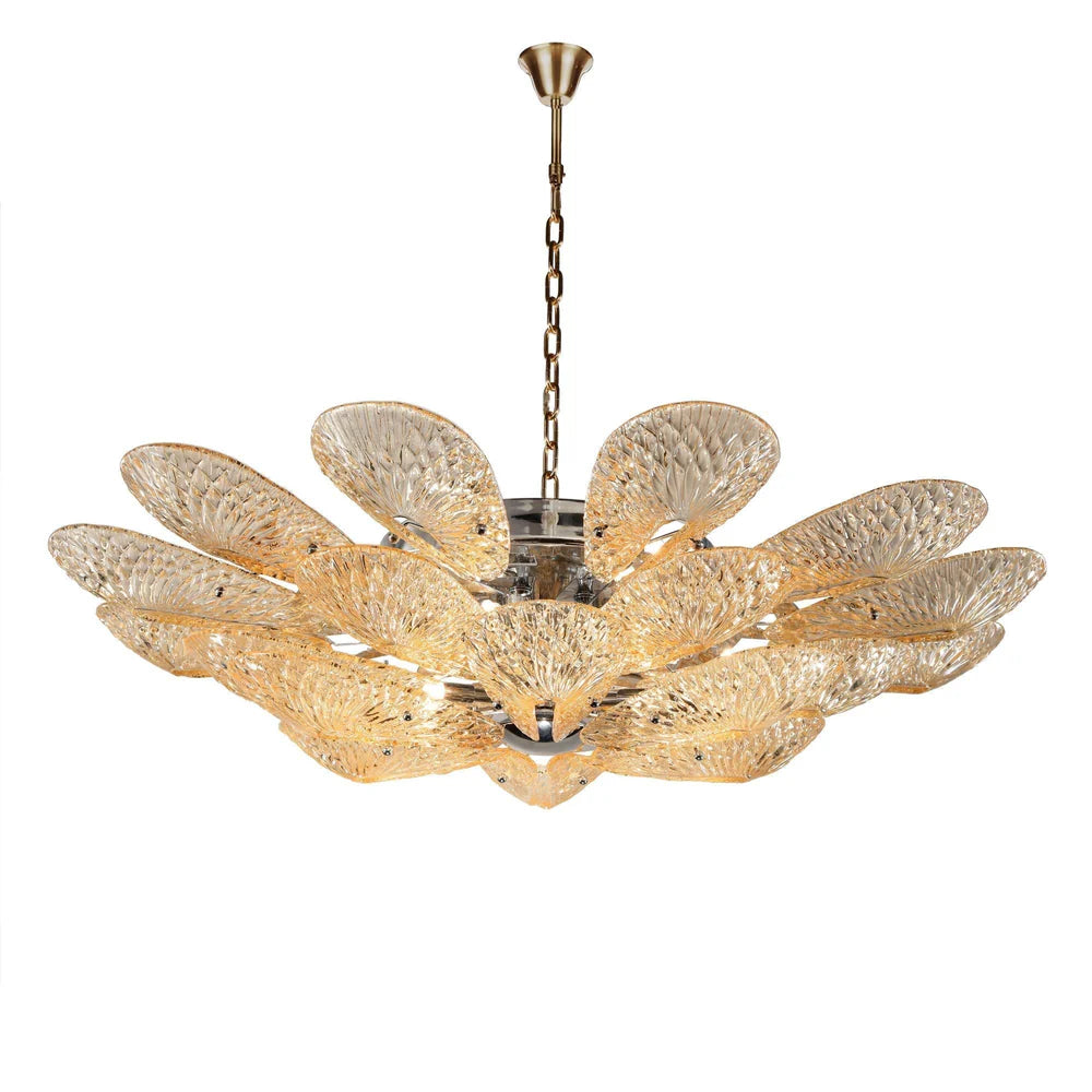 AR Bella Murano Glass Flower Chandelier