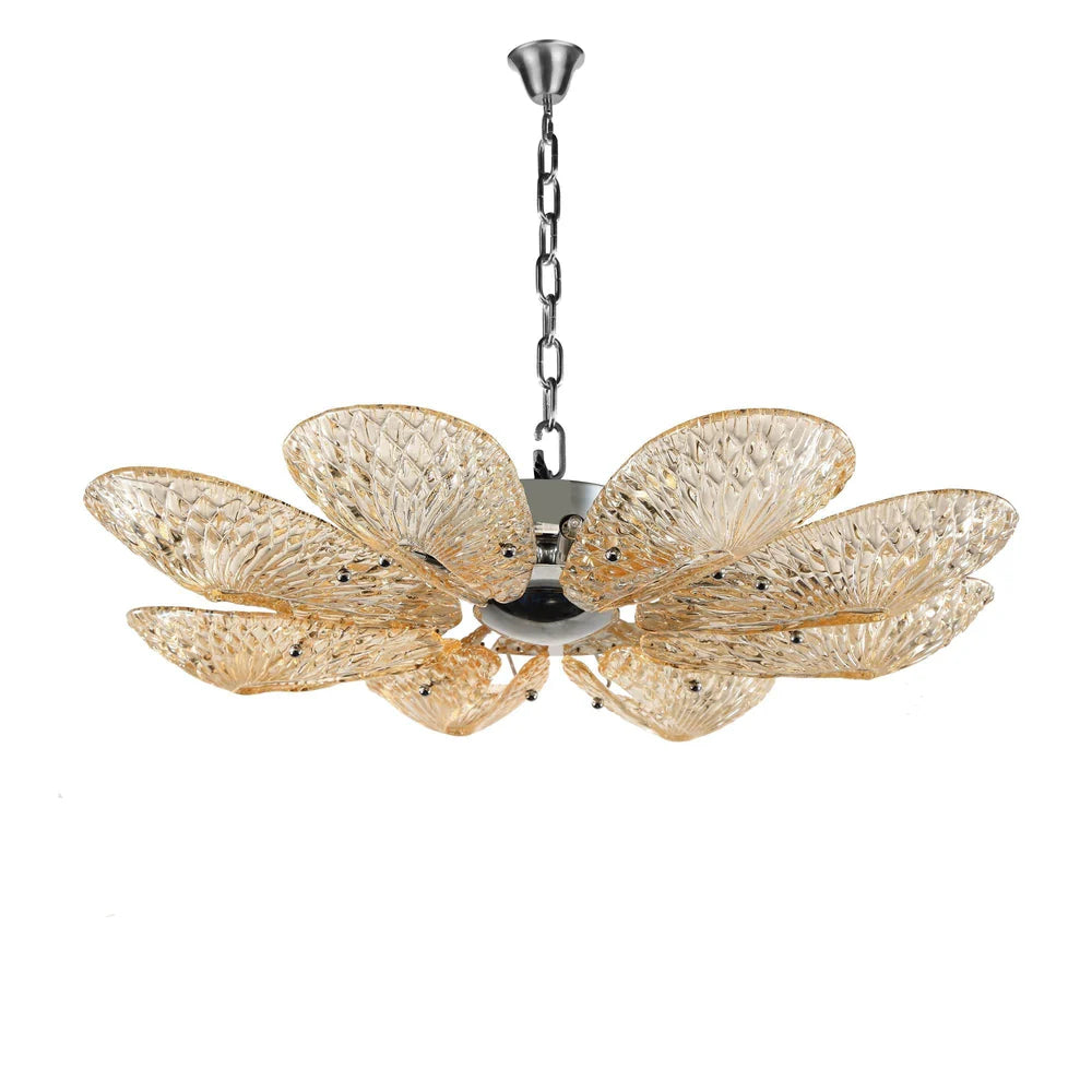 AR Bella Murano Glass Flower Chandelier