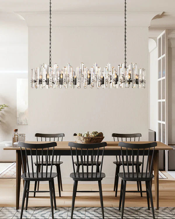 Bonington Rectangular chandelier 54” 72"