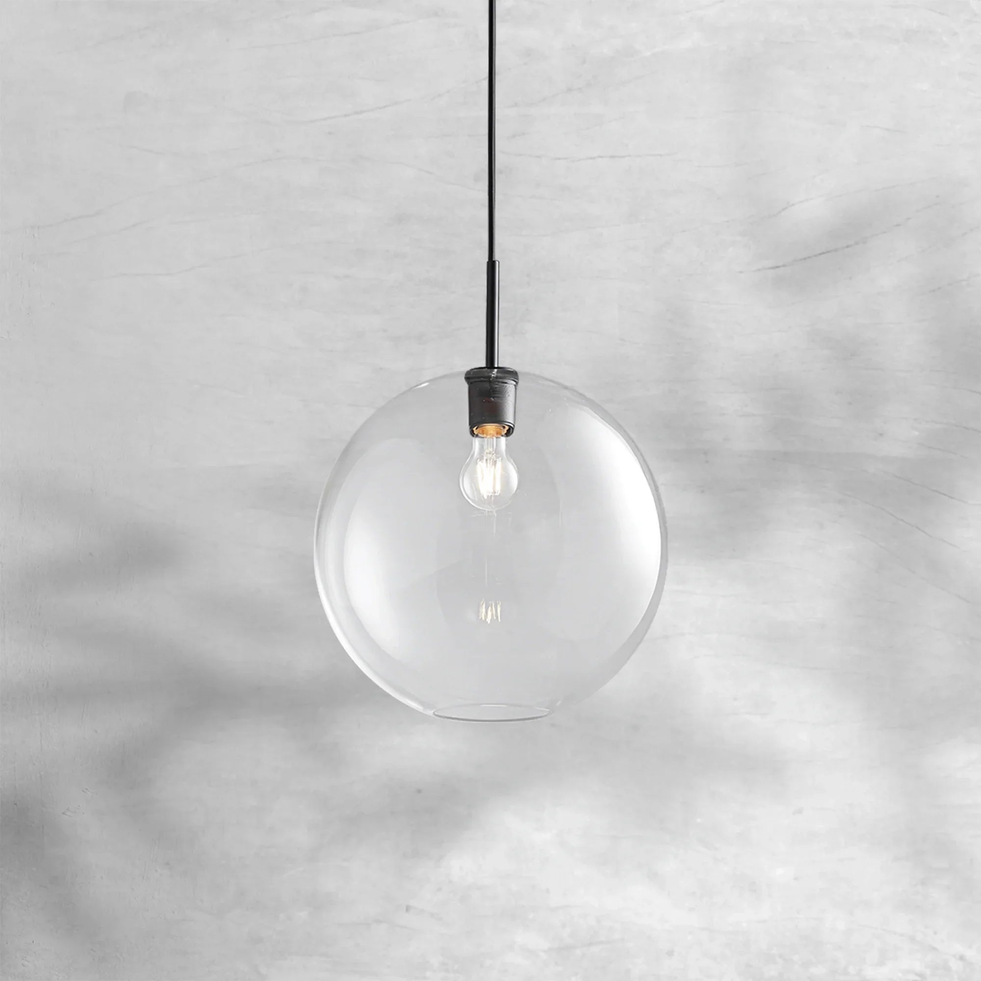 Utilitaive Globe Shade Pendant 8"11"14"