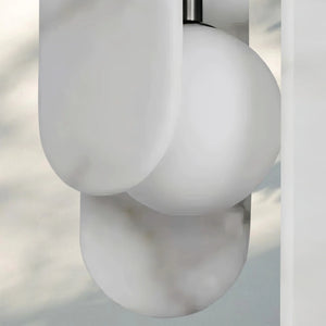 Alabaster Megalith Single Pendant