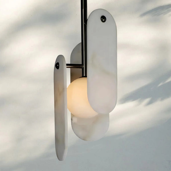 Alabaster Megalith Single Pendant