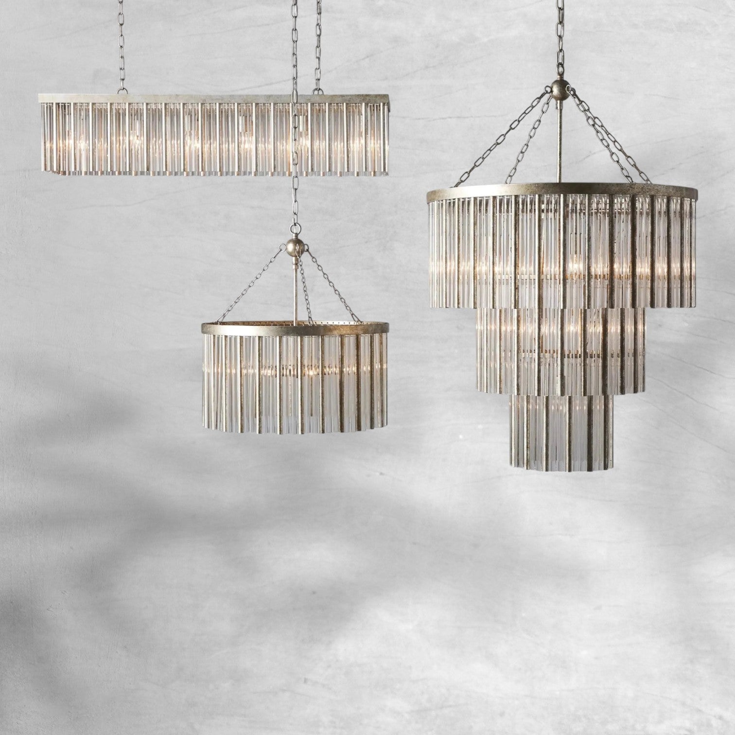 Andalucia Rectangular Chandelier 48''