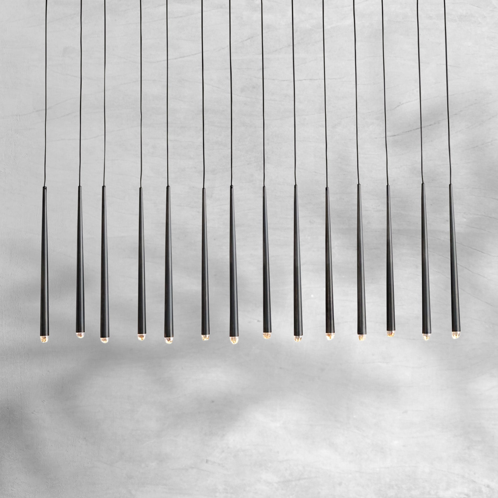 Aquitain Modern Linear Chandelier 60", 72"