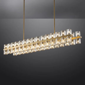 Reger Crystal Rectangular Chandelier48" 54" 72"