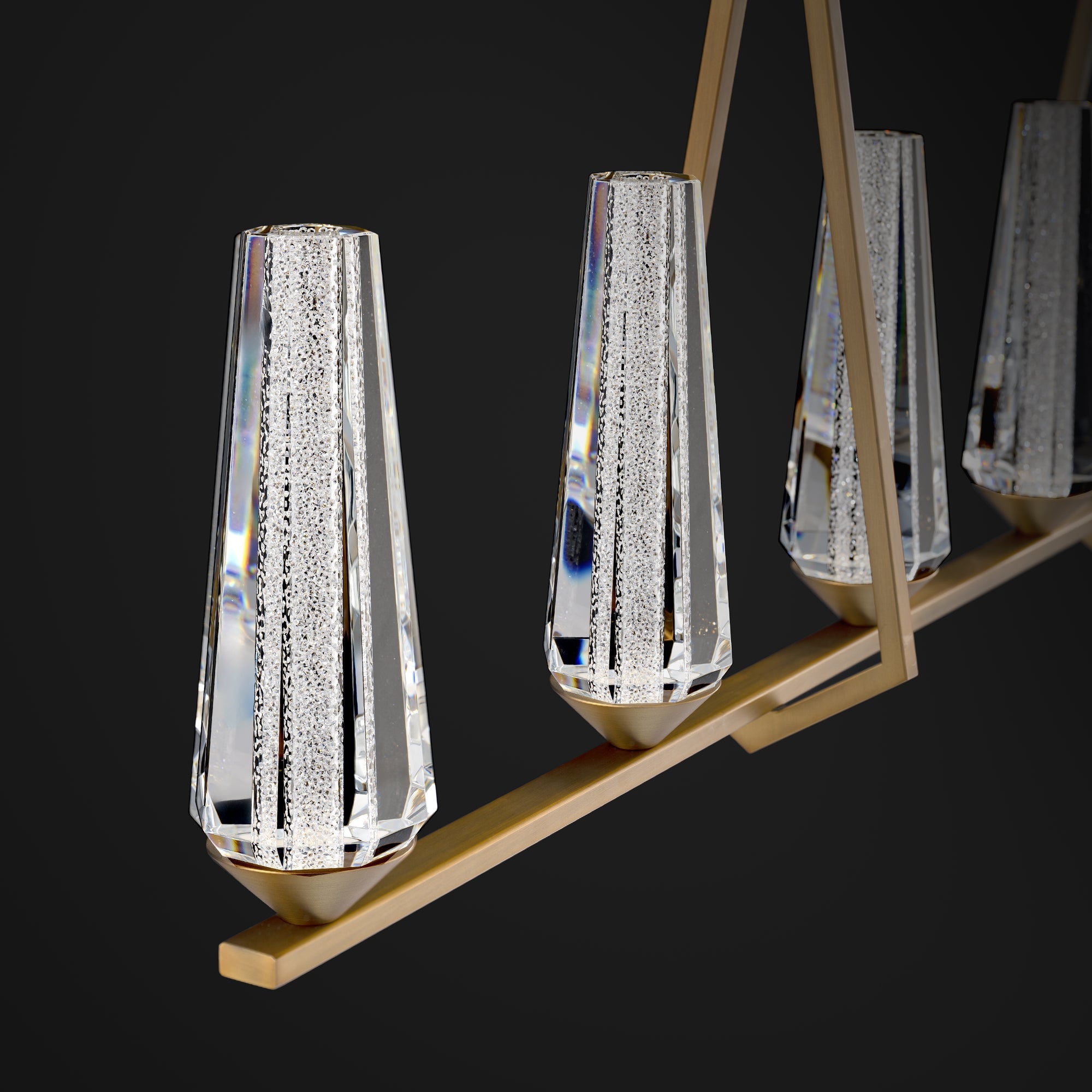 Devote Linear Chandelier 6 Light