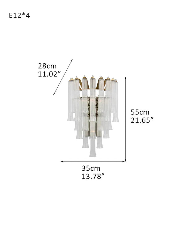 9 Light 20" Wide LED Lorelei Round Tiered Chandelier in Black Chain use for dining room 4-light-W35*D28*H55CM W13.78"*D11.02"*H21.65"-Sconce Brass American chandelier