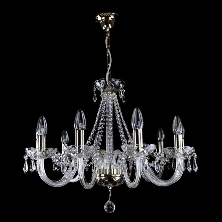 Aria Bonton 10 Light Crystal Chandelier