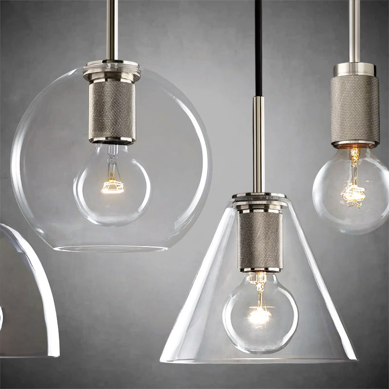 Utilitaive Cloche Shade Pendant