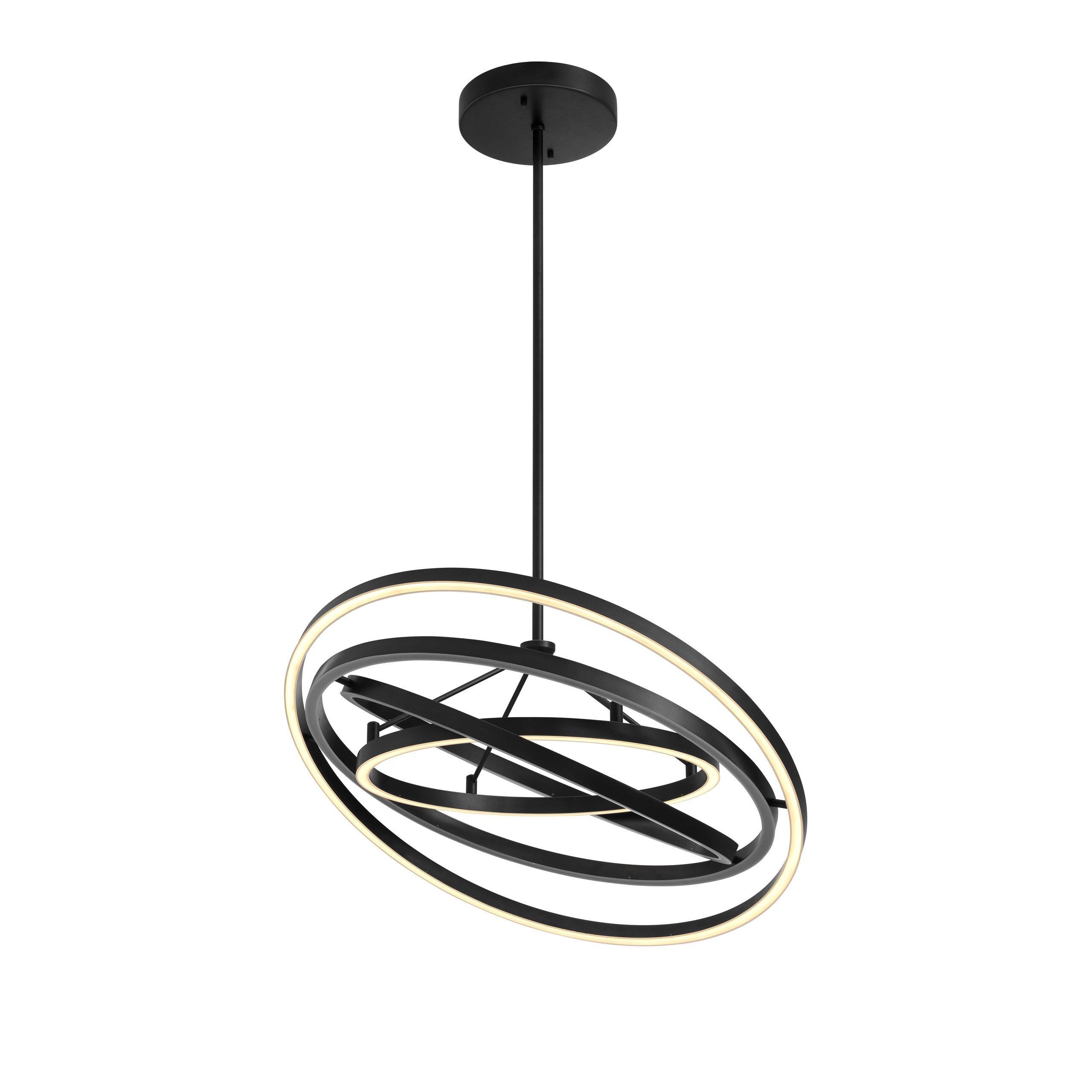 Cooper Modern Brass Chandelier - Brass/Bronze