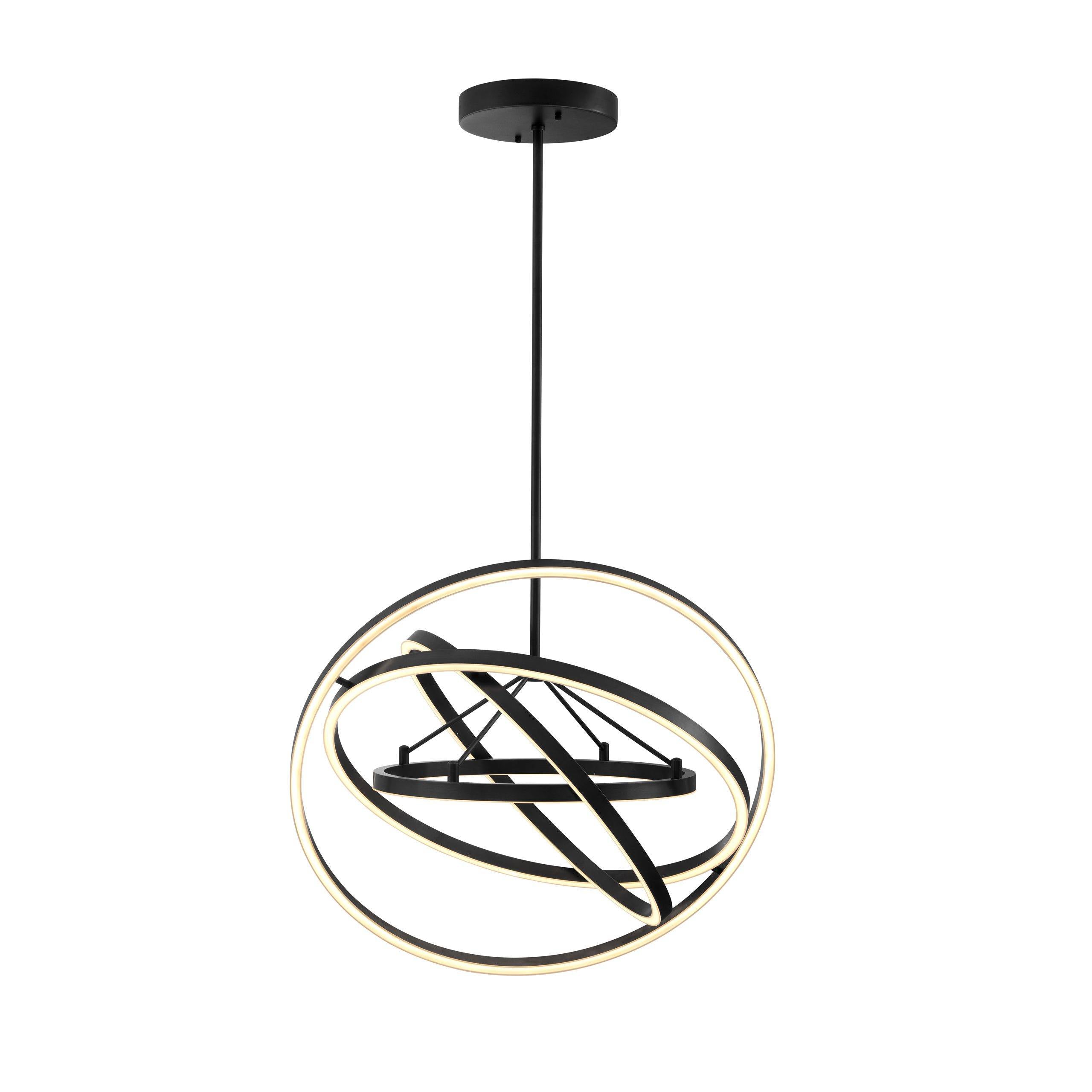 Cooper Modern Brass Chandelier - Brass/Bronze