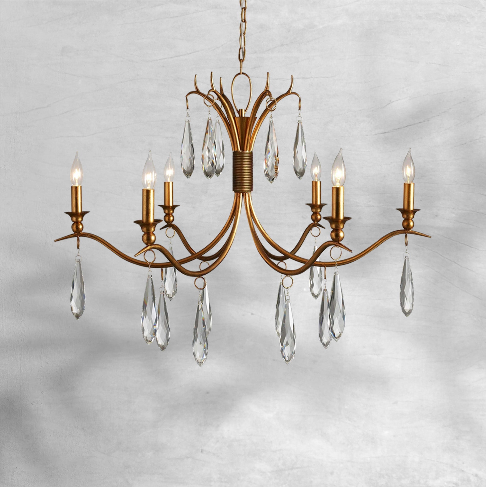 Celine Chandelier 36'' 59''