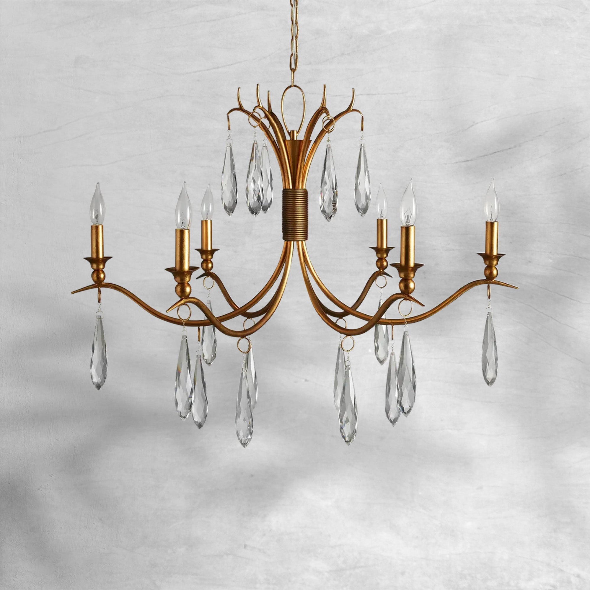 Celine Chandelier 36'' 59''