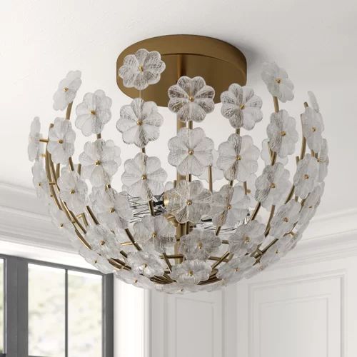Cherish 2 Lights Pendant Chandelier - Arialamps