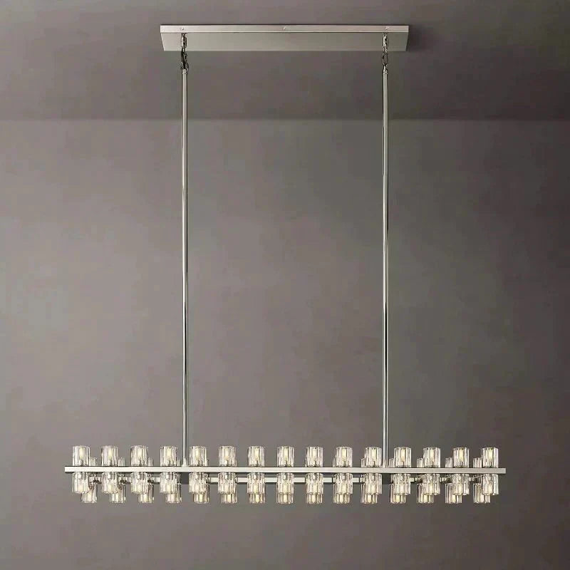 Reger Crystal Rectangular Chandelier48" 54" 72"