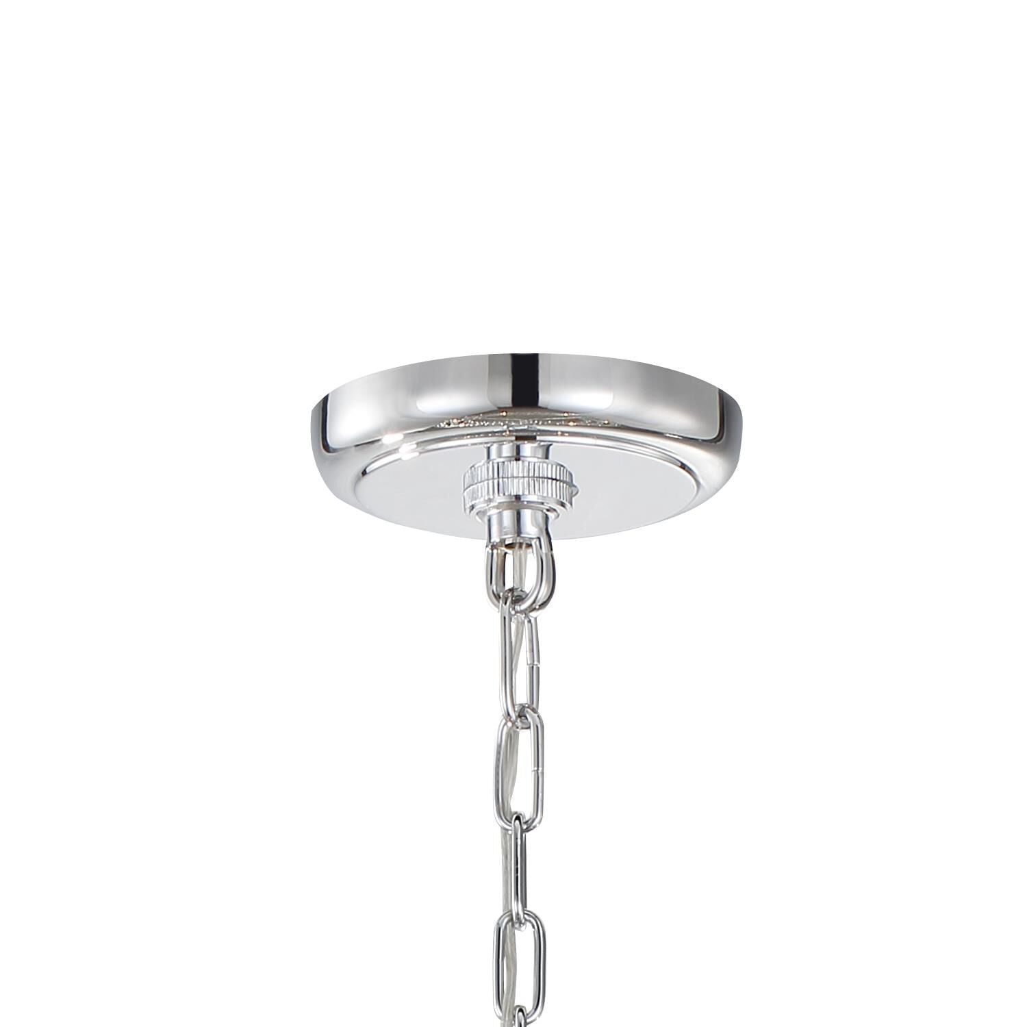 Crystorama Calypso 8-Light Polished Chrome Chandelier with Clear Crystals